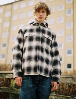 Nudie Jeans Hemdjacke Glenn Padded Shirt