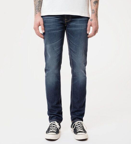 Nudie Jeans Lean Dean - Blue Thunder Nudie Jeans Lean Dean - Blue Thunder
