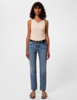 Nudie Jeans Regular Fit Damen Jeans – Shady Sadie – aus 100% biologisch angebauter Baumwolle Nudie Jeans Regular Fit Damen Jeans – Shady Sadie – aus 100% biologisch angebauter Baumwolle