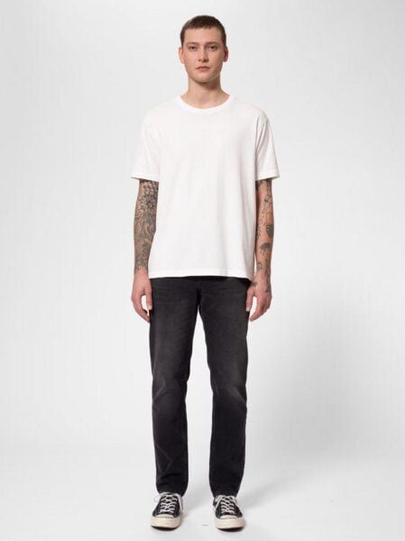 Nudie Jeans Steady Eddie II - Black Change Nudie Jeans Steady Eddie II - Black Change