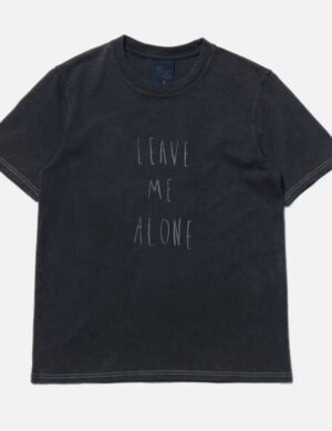 Nudie Jeans T-Shirt für Frauen - Joni Leave Me Alone - Faded Black