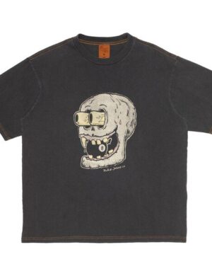 Nudie Jeans T-Shirt Koffe 8 Ball