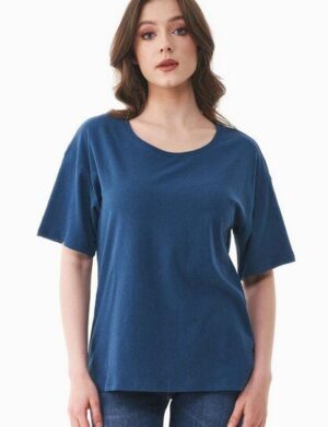 ORGANICATION T-shirt aus Bio-Baumwolle und Leinen