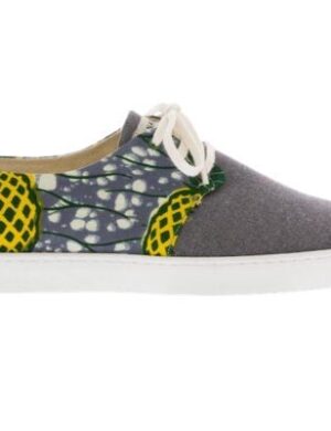 PANAFRICA Bunte Sneaker - Zanzibar - Grau - Unisex