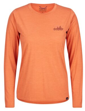 W'S L/S CAP COOL DAILY GRAPHIC SHIRT