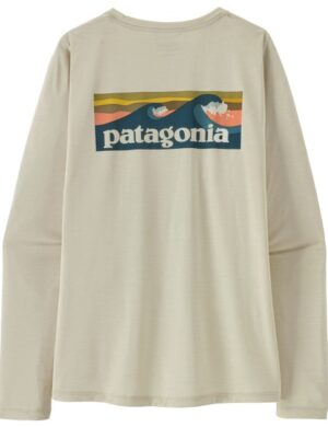 Patagonia - Women's L/S Cap Cool Daily Shirt Boardshort Logo - Funktionsshirt