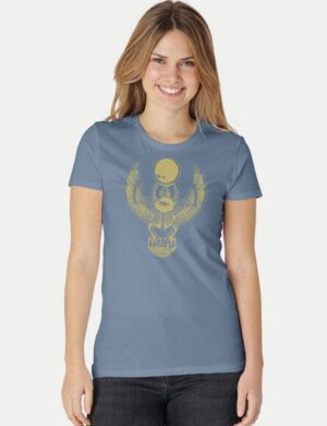 Peaces.bio - handbedruckte Biomode Damen Fit T-Shirt Cheper