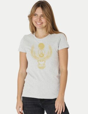 Peaces.bio - handbedruckte Biomode Damen Fit T-Shirt Cheper