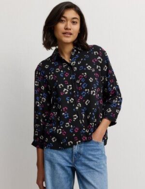 Damen Bluse aus LENZING ECOVERO Viskose – CYPRESS BLOSSOM – recolution