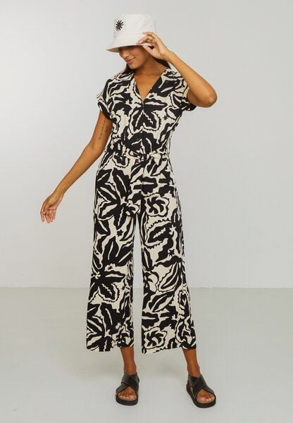 Damen Jumpsuit aus Ecovero LENZING - DIANELLA BOTANICAL - recolution Damen Jumpsuit aus Ecovero LENZING - DIANELLA BOTANICAL - recolution