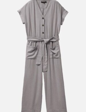 Damen Jumpsuit aus Leinen und LENZING ECOVERO Viskose Mix - DIANELLA - recolution