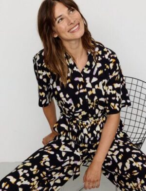 Damen Jumpsuit aus LENZING ECOVERO Viskose – CASSIA BLURRY – recolution