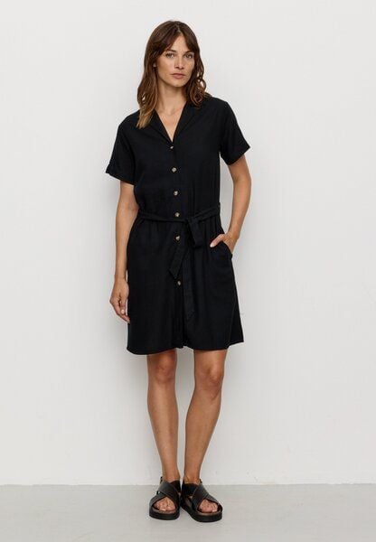 Damen Kleid aus Leinen und LENZING ECOVERO Viskose Mix - YUCCA - recolution Damen Kleid aus Leinen und LENZING ECOVERO Viskose Mix - YUCCA - recolution