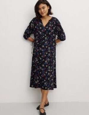 Damen Kleid aus LENZING ECOVERO Viskose – NEMESIA BLOSSOM – recolution