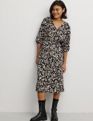 Damen Kleid aus LENZING ECOVERO Viskose – NEMESIA BLOT – recolution