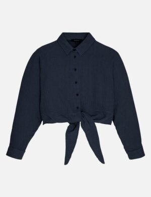 Damen Musselin Bluse aus Bio-Baumwolle – VANILLA – recolution