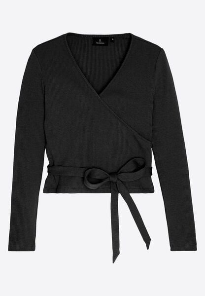 Damen Rib Longsleeve aus Bio-Baumwolle Mix - ARONIA - recolution Damen Rib Longsleeve aus Bio-Baumwolle Mix - ARONIA - recolution