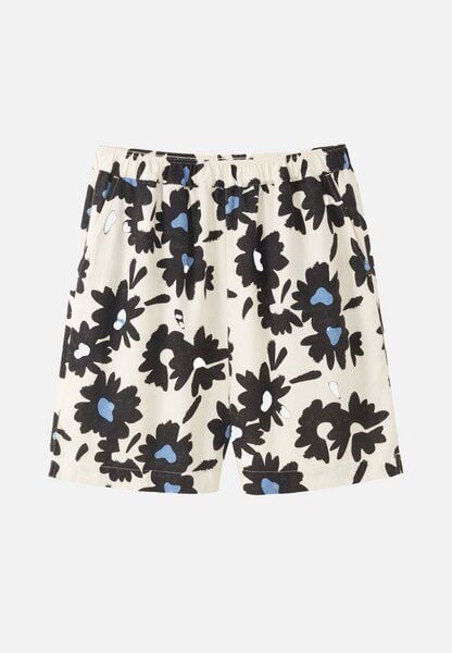 Damen Shorts aus Leinen und LENZING ECOVERO Viskose Mix - FIR BLOOM - recolution Damen Shorts aus Leinen und LENZING ECOVERO Viskose Mix - FIR BLOOM - recolution