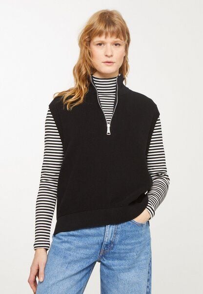 Damen Strickpullunder aus Bio-Baumwolle - AMANTIA - recolution Damen Strickpullunder aus Bio-Baumwolle - AMANTIA - recolution