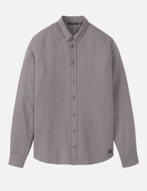 Herren Hemd aus Leinen und LENZING ECOVERO Viskose Mix – NUTMEG – recolution