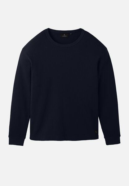Herren Longsleeve aus Bio-Baumwolle - LARKSPUR - recolution Herren Longsleeve aus Bio-Baumwolle - LARKSPUR - recolution