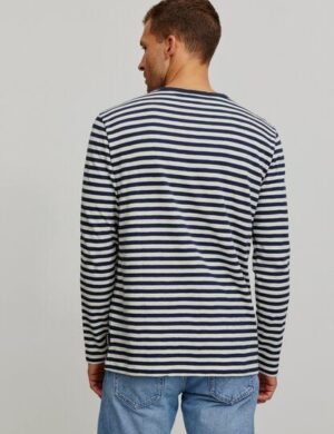 Herren Slub Longsleeve aus Bio-Baumwolle - MACA STRIPES - recolution
