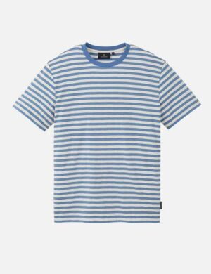 Herren T-Shirt aus Bio-Baumwolle - DELONIX STRIPES - recolution