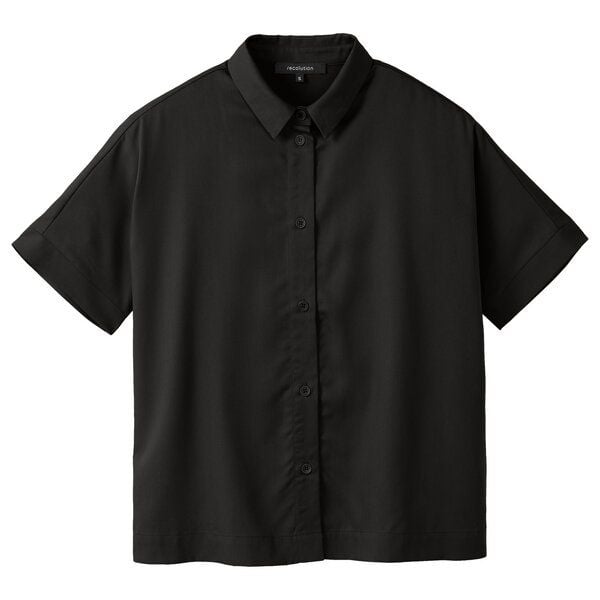 recolution Kurzarm-Bluse LOTUS recolution Kurzarm-Bluse LOTUS