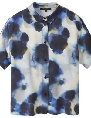 recolution Kurzarm-Bluse LOTUS WATERDROP