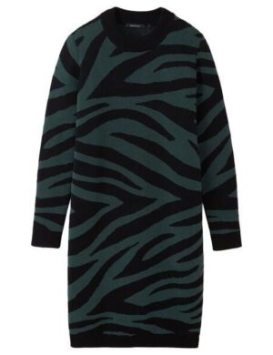 recolution Strickkleid AMARANTHUS ZEBRA
