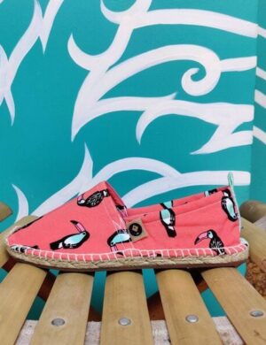 REFISHED fair fashion Espadrilles 'HAPPINESS' (Bird)