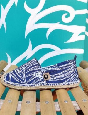 REFISHED fair fashion Espadrilles 'HAPPINESS' (Leaf)