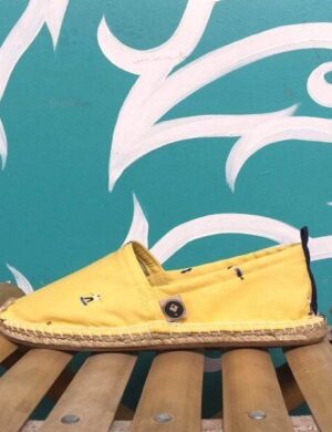 REFISHED fair fashion Espadrilles 'HAPPINESS' (Skateboarder)