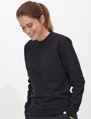 SANVT Das Unisex Sweatshirt – Schwarz Gewaschen