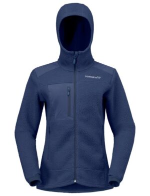Norrøna – Women’s Trollveggen Warm3 Zip Hood – Fleecejacke