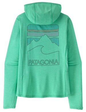 Patagonia – Women’s Cap Cool Sun Hoody Peak Visions – Funktionsshirt