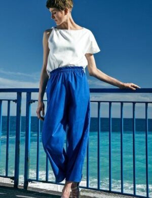 Sophia Schneider-Esleben Culotte Anna - High Waist Hose aus Bio-Baumwolle
