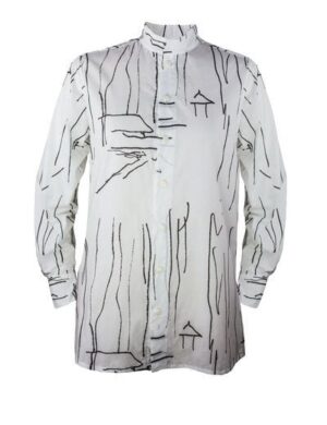 Sophia Schneider-Esleben Shirt Paul Snow - Unisex Hemd Damenhemd und Herrenhemd aus Bio-Baumwolle