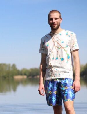 Sophia Schneider-Esleben T-Shirt Hanami – Unisex T-Shirt aus Bio-Baumwolle