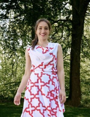 Sophia Schneider-Esleben Top Flora - aus Bio Baumwolle