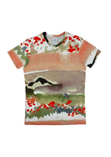 Sophia Schneider-Esleben Unisex T-Shirt Mio, Mohn - Unisex T-Shirt aus Bio-Baumwolle Sophia Schneider-Esleben Unisex T-Shirt Mio, Mohn - Unisex T-Shirt aus Bio-Baumwolle