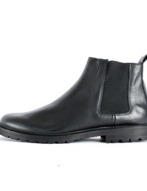 SORBAS '92v vegane Chelsea Boots in Schwarz