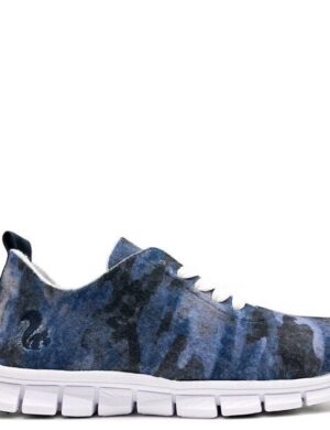 Superleichter, veganer Sneaker thies ® PET Camo aus recycelten Flaschen, flexibel und bequem