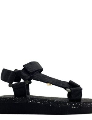 Vegane thies ® Eco Trek Sandale aus recyceltem Kunststoff und Grasplast