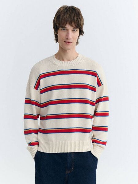 thinking mu Herren Pullover - Beto Knitted Sweater thinking mu Herren Pullover - Beto Knitted Sweater