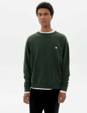 thinking mu Herren Sweatshirt – Sol Contrast Leon Sweatshirt