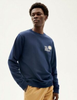 thinking mu lockerer Sweater - We Are Ready Sweatshirt - aus biologisch angebauter Baumwolle