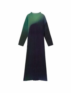 thinking mu Niki Plissée-Kleid