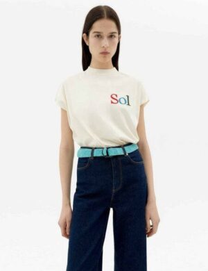 thinking mu Sol Type Volta - Damen T-Shirt aus Bio-Baumwolle