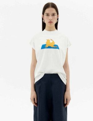 thinking mu Yogui Animal Volta - Damen T-Shirt aus Bio-Baumwolle